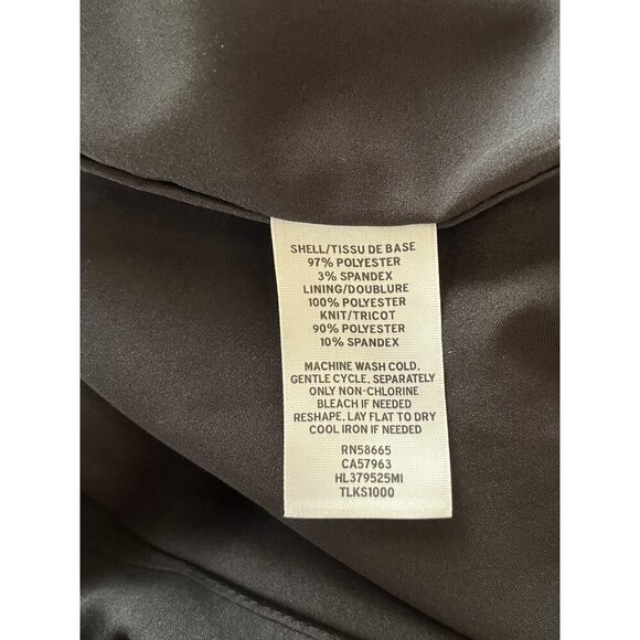 Chelsea28 Women's Bell Sleeve Cold Shoulder Crepe Shift Dress Size 6 - Picture 5 of 12